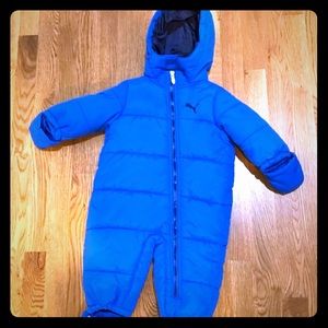 12 Month Puma Snowsuit.